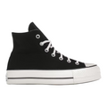 Converse   Chuck   Taylor   All   Star   Hi   Platform   Black   White   (Women's)