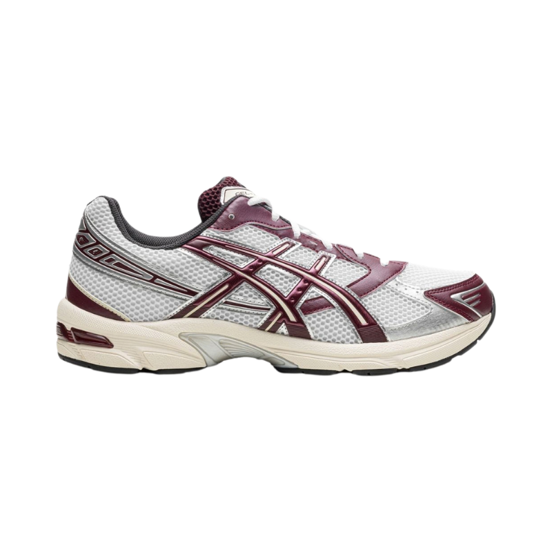 ASICS Gel-1130 White Maroon Banner
