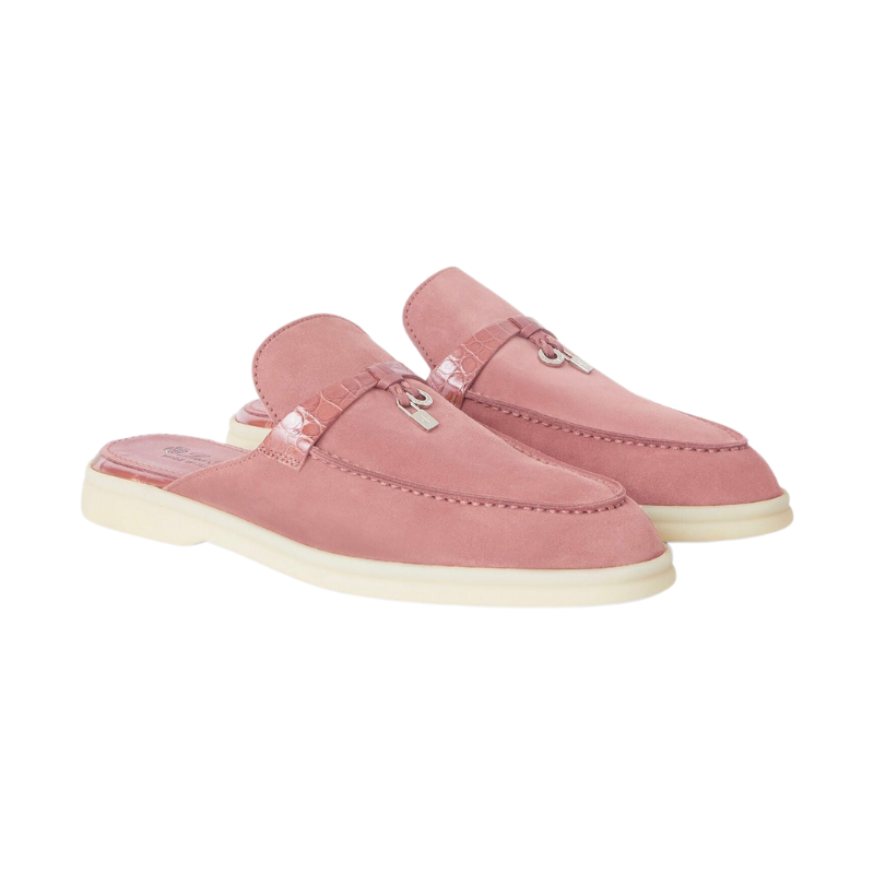 Loro Piana Charms Walk Babouche Loafer 'Noisette Rose' Limited edition