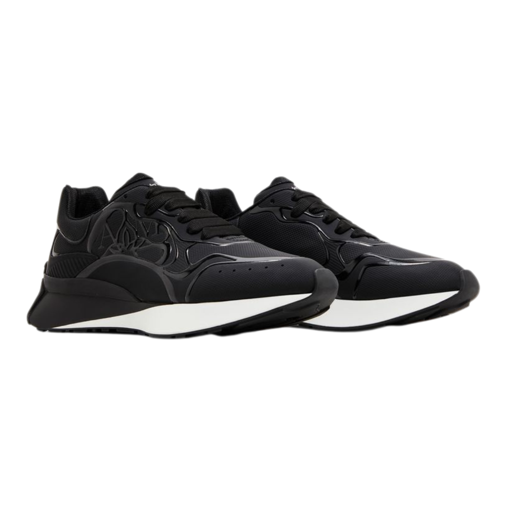 Alexander Mcqueen Sprint Runner - Black White