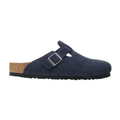 Birkenstock Boston Suede Leather "New Navy"