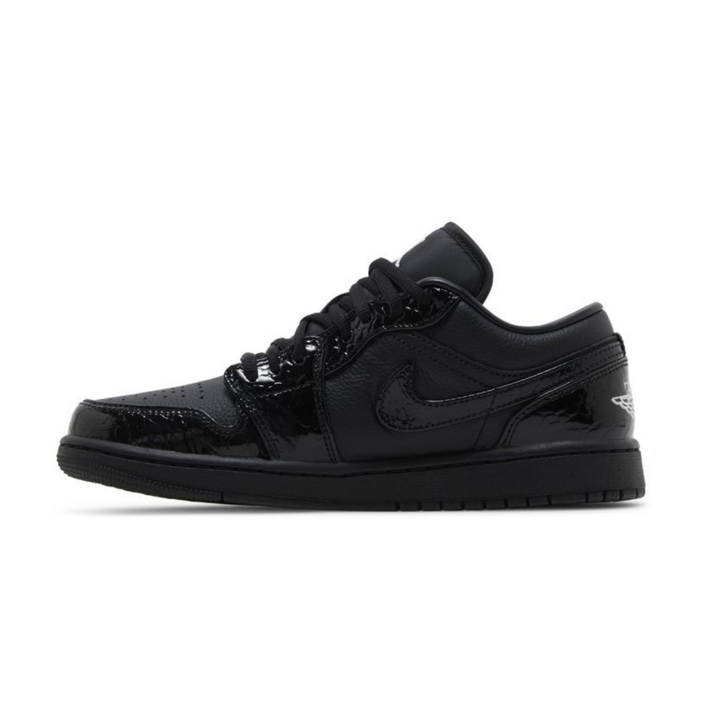 Nike Air Jordan 1 Low SE 'Black Croc'