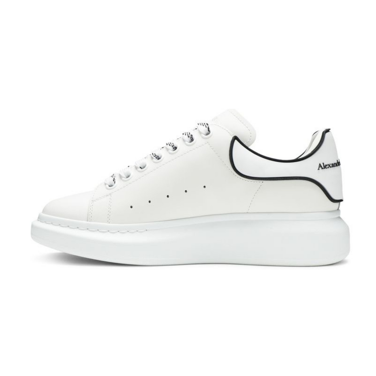 Alexander McQueen Oversized Sneaker 'New Tech Calf - White Black