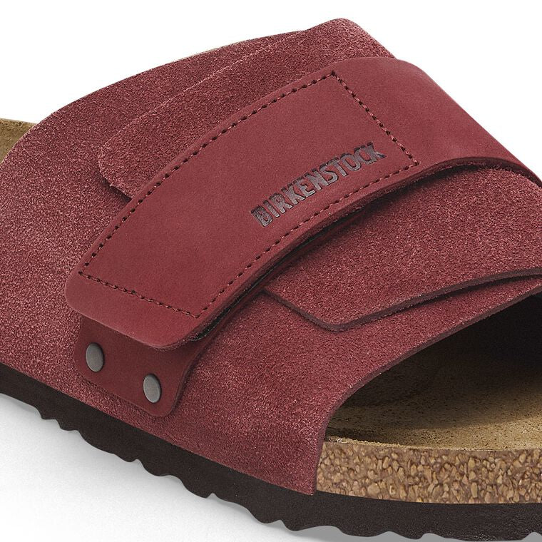 Birkenstock Kyoto Nubuck Leather/Suede - Zinfandel