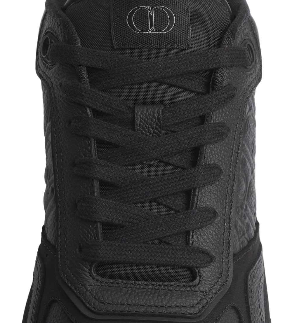 Dior B27 Uptown Low-Top Sneaker Black Grained Calfskin and Black Dior Gravity Leather