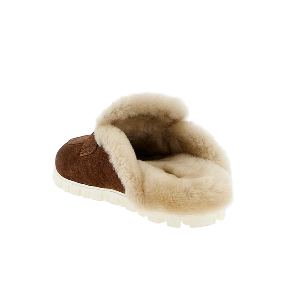 Miu Miu Suede mules - Cocoa Brown