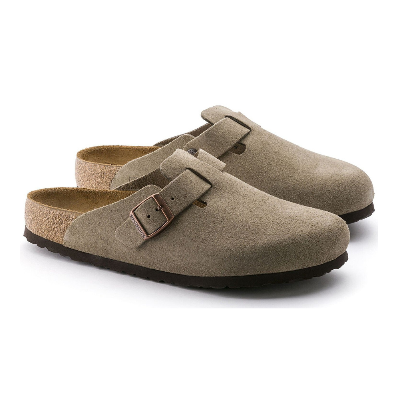 Birkenstock Boston BS Suede Taupe