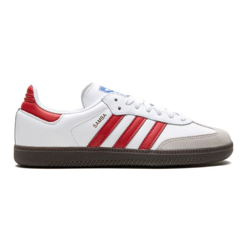 Adidas Samba OG – White Better Scarlet