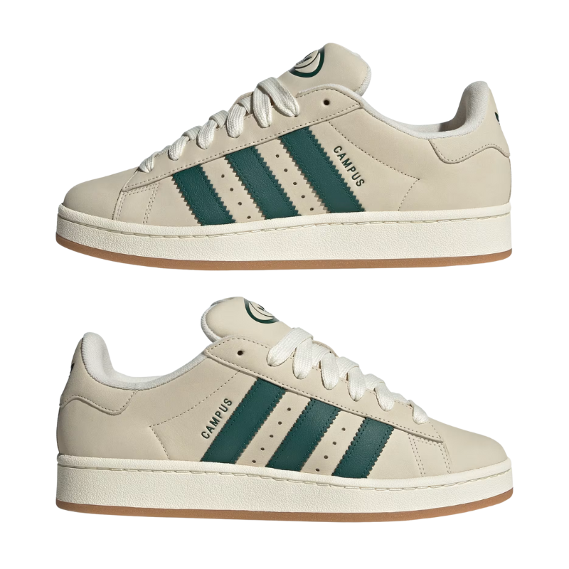 Adidas Campus 00s Cream – White Collegiate Green