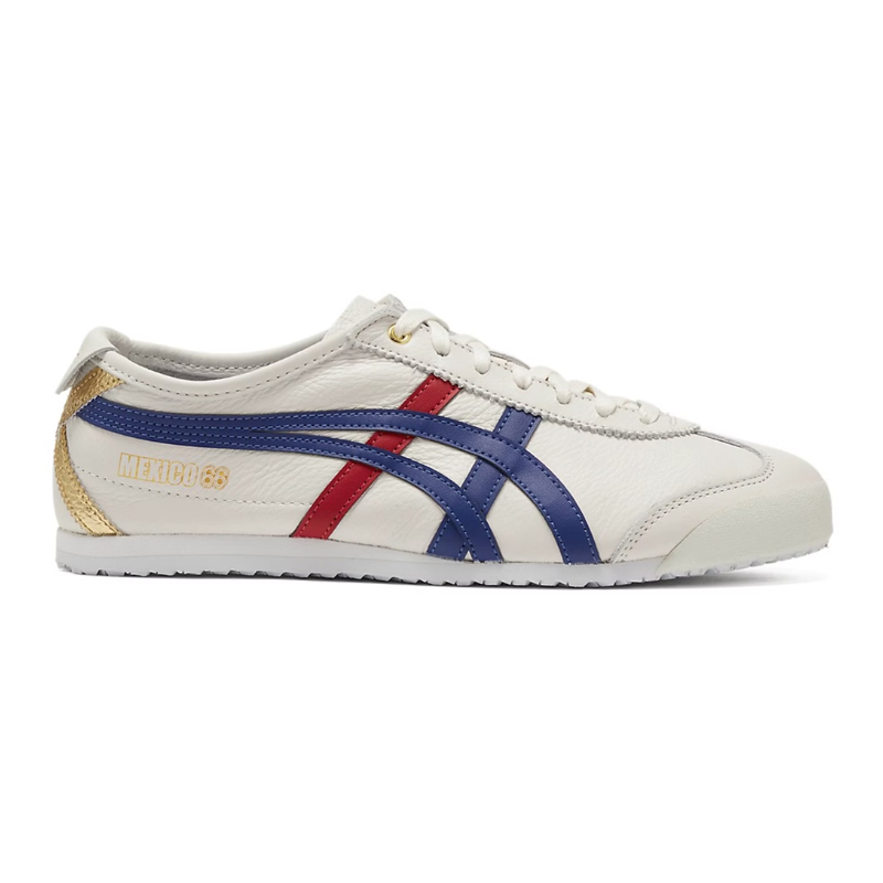 Onitsuka Tiger Mexico 66 – White Dark Blue Red Golda
