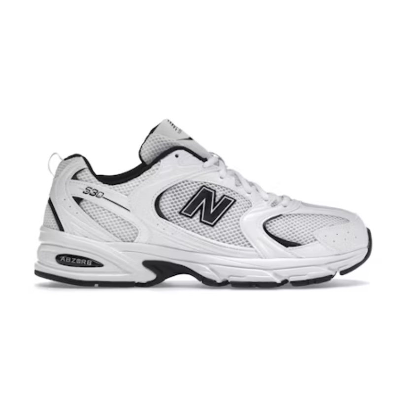 New Balance 530 – White Black Details