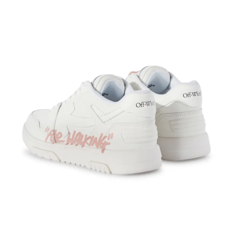 OFF-WHITE Out Of Office Low – For Walking White Pink