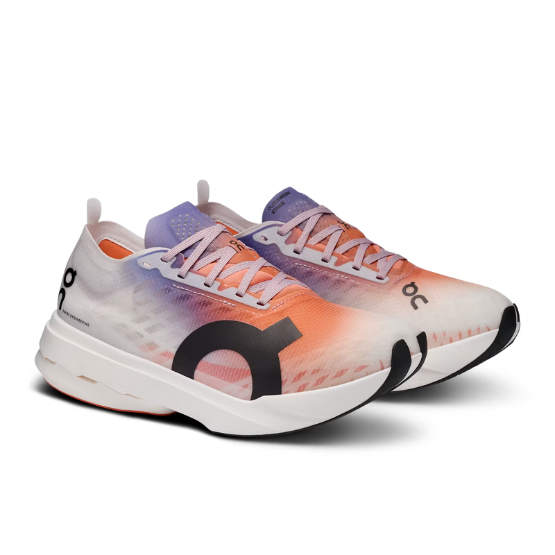 On Running Cloudboom Strike White/Flame