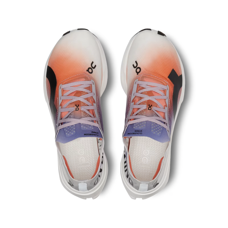 On Running Cloudboom Strike White/Flame