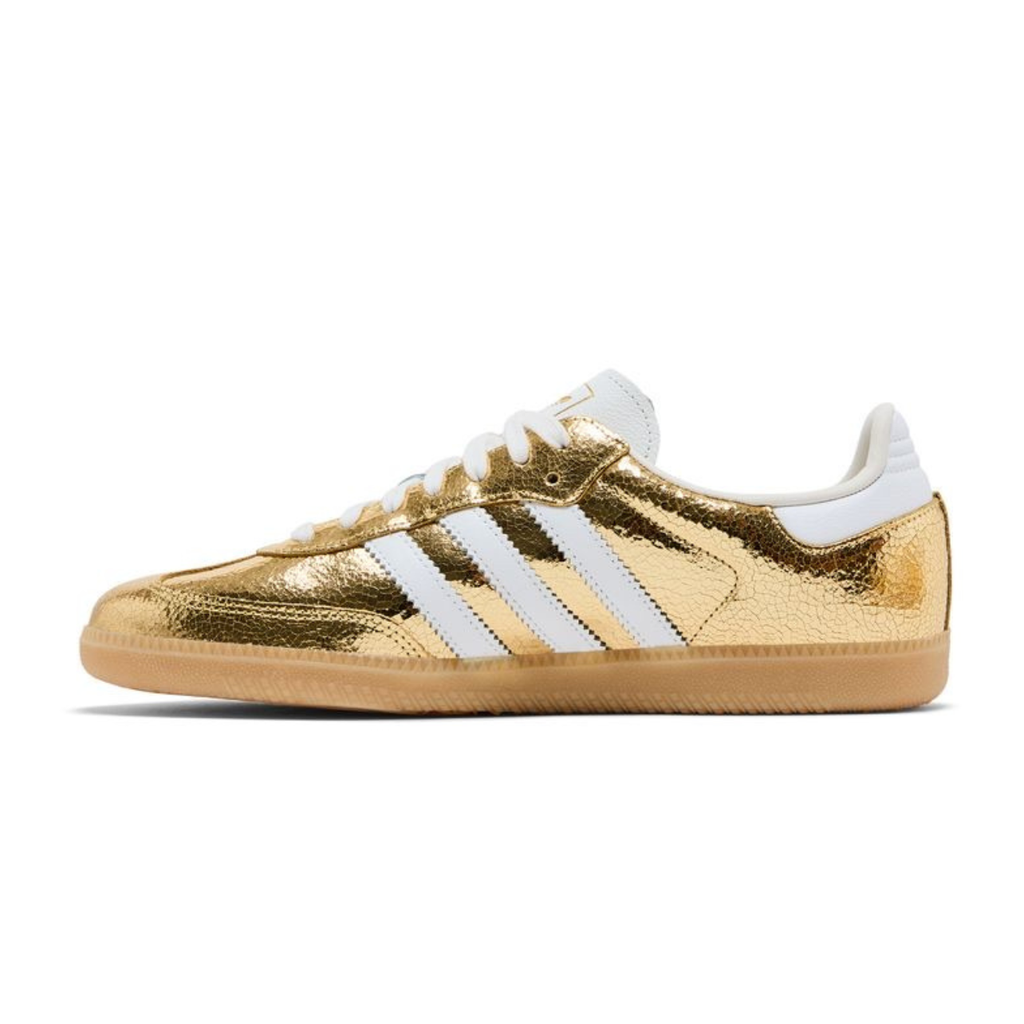 Adidas Samba OG "Cracked Metallic Pack - Gold"