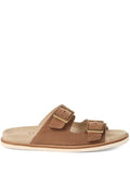 BRUNELLO CUCINELLI Suede Double-Strap Sandals