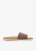 BRUNELLO CUCINELLI Suede Double-Strap Sandals