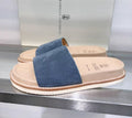 BRUNELLO CUCINELLI Suede Double-Strap Sandals