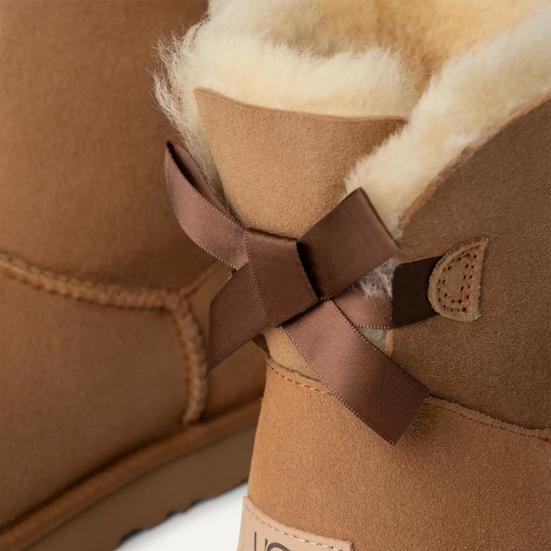 UGG Mini Bailey Bow II – Chestnut